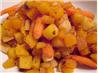 Maple Orange Roasted Roots. Recipe by yogiclarebear