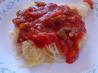 Spaghetti Squash With Red Sauce. Recipe by superblondieno2