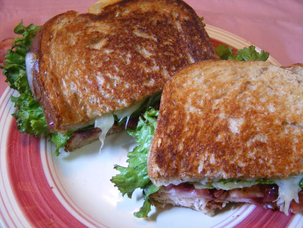Turkey Cranberry Sandwich. Photo by Seasoned Cook