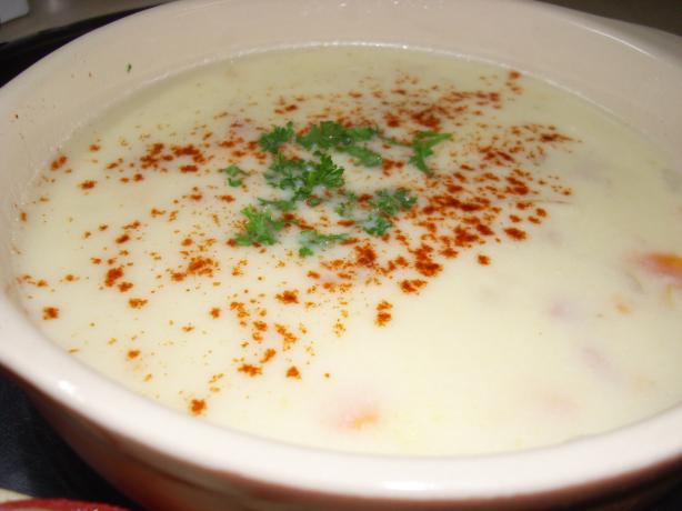 Cheesy Ham and Potato Soup. Photo by Karen Elizabeth