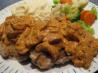 Sour Cream Paprika Pork. Recipe by The Flying Chef