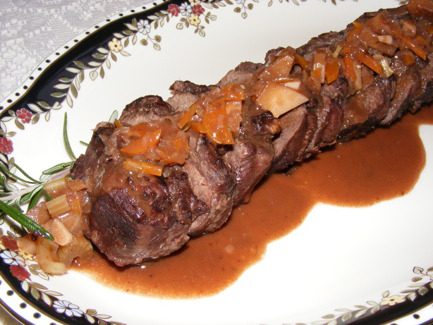 Braised Venison With Chilli and Chocolate. Photo by Crepesuzy