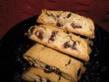 Cranberry Eggnog Biscotti