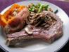 Baked Rib Eye Steaks With Mushrooms. Recipe by Montana Heart Song