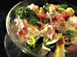 Broccoli and Cauliflower Salad