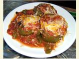Meatless Stuffed Bell Peppers