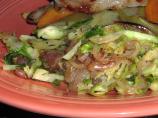 Brussels Sprouts Hash With Caramelized Shallots