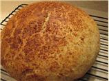 No Knead Sourdough Flax Seed Bread