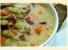 Country Style Smoked Sausage, Ham and Split Pea Soup