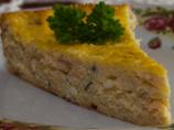Salmon and Chive Crustless Quiche