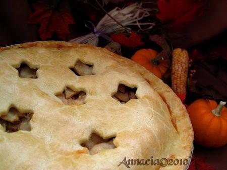 Mile-High Caramel Apple Pie. Photo by Annacia