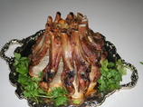 Crown Roast of Pork With Onion and Breadcrumb Stuffing