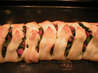 Sausage, Spinach & Cheese Crescent Braid - Low Fat