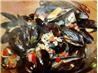 Mussels With Tomato & White Wine Sauce. Recipe by Sooz Cooks
