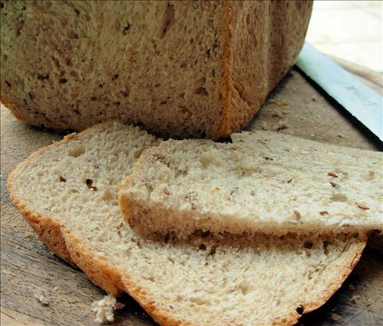 German Country Style Sourdough Rye Bread With Caraway Seeds. Photo by French Tart