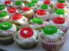 Holiday Poke Cupcakes. Recipe by Karen=^..^=