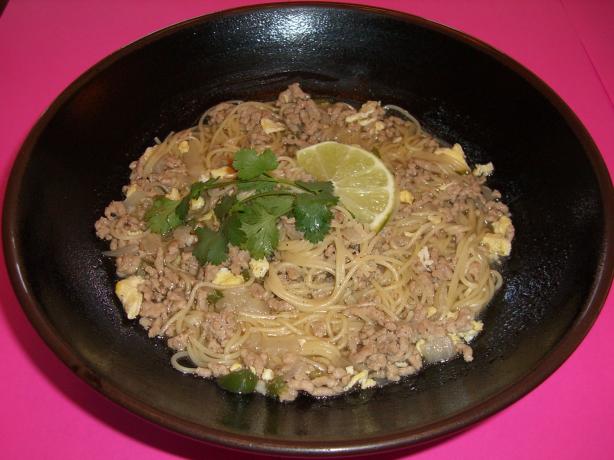 Filipino Pork & Noodle Soup. Photo by Chef*Lee