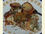 Fried Potatoes With Cheese and Herbs. Photo by Queen Dragon Mom