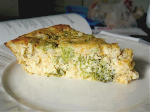 Crustless Feta and Cheddar Quiche. Photo by kelly in TO