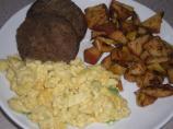 Egg, Sausage and Apple Brunch
