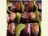 Beef, Pepper & Mushroom Kabobs. Recipe by Dancer^