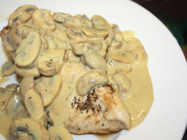 Chicken & Mushrooms With Creamy Dijon Sauce. Photo by **Jubes**