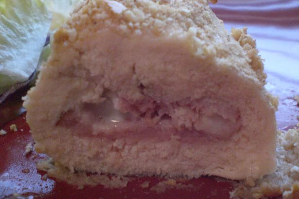 Chicken Cordon Bleu. Photo by Rollin in the Dough!
