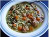 Nancy's Spinach Sausage Soup. Recipe by NoraMarie