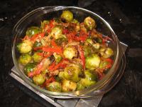 Brussels Sprouts and Red Pepper. Photo by charlie #5