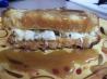 Praline Ice Cream Cake Sandwiches. Recipe by 2Bleu