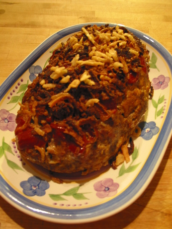 Bacon Cheeseburger Meatloaf. Photo by Holly Harwig