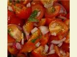 Tomato, Mint and Red Onion Salad