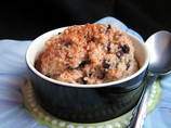 Cherry Couscous Pudding
