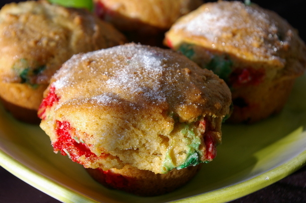 Lemon Chocolate Chip Muffins. Photo by Redsie