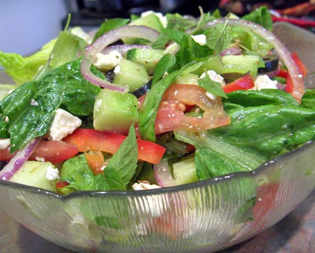 Greek Salad. Photo by Derf