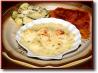 Scallops Creme De La Creme. Recipe by The Flying Chef