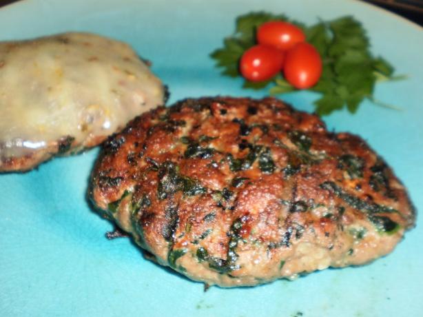 Spinach Burgers. Photo by breezermom