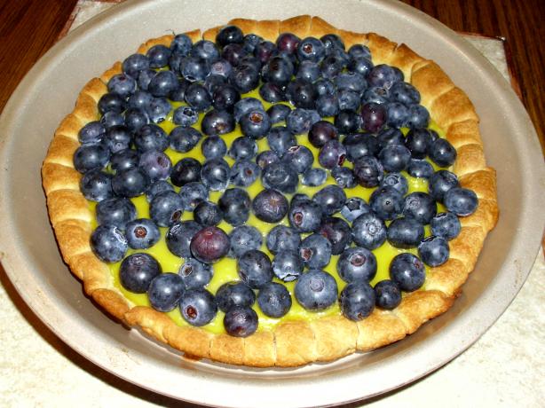 Lemon Blueberry Puff Tart. Photo by ktenille