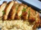 Teriyaki Chicken With Ginger Chive Rice