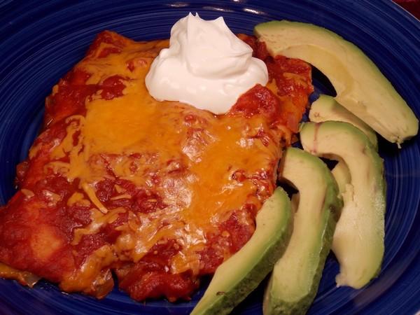 El Coyote Cafe Cheese Enchiladas Ranchera. Photo by Lavender Lynn