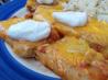 El Coyote Cafe Cheese Enchiladas Ranchera