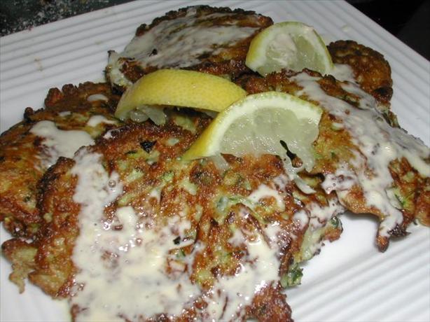 Zucchini Puffs With Lemon Aioli. Photo by MarraMamba