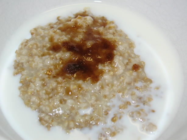 Quick (Microwave) and Nutritious Steel Cut Oatmeal. Photo by cipherbabe