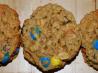 Oats and Peanut Butter Giant Cookies