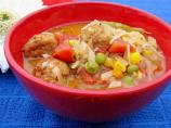 Super Easy Meatball Soup
