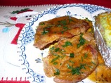 Pork Steaks With Cider Ginger Sauce
