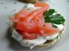 Mini Herbed Scones With Smoked Salmon
