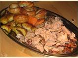 Roast Leg of Lamb With All the Trimmings