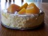Carameled Peach Cheesecake. Recipe by 2Bleu