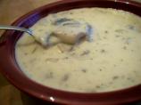 Homemade Cream of Mushroom Soup
